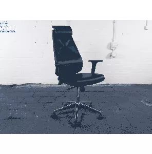 Tweedehands Bureaustoel | Verchroomd onderstel | BS164