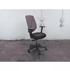 Giroflex 353 | Bureaustoel | Ergonomisch | Tweedehands | NPR1813 | Oranje / zwart | BS322