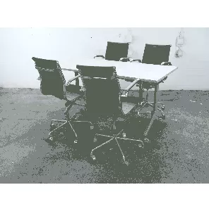 Klaptafel | Tweedehands | Robson eiken blad | Grijs  OT202