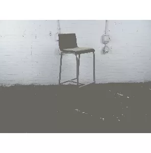 VDS | Kruk | Tweedehands | Olijfgroen gestoffeerd  | Grijs frame | OS250