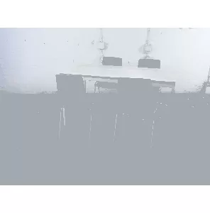 Kantinetafel | Tweedehands | Havanna blad | Grijs frame | KT266