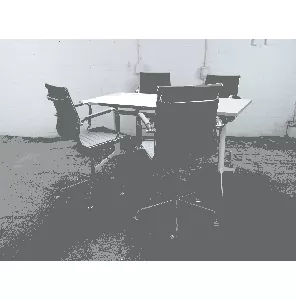 Voortman | Klaptafel | Z.G.A.N. | Uniek eiken | Wit frame | OT291