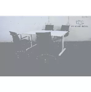 Vitra Joyn | Vergadertafel | Tweedehands | Wit blad | Wit frame | VT291