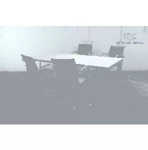 Eromes | Vergadertafel | Tweedehands | Eiken blad | Aluminium frame | VT273