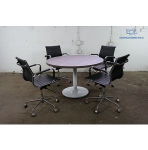 Lensvelt | Vergadertafel  | Jong gebruikt | Kastanje blad | Wit trompetvoet | VT281