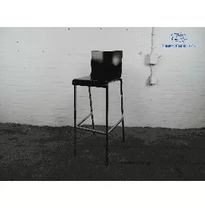 Pedrali | Kruk | Tweedehands | Verchroomd frame | OS226