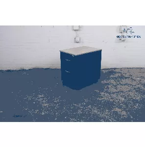 Gispen | Tweedehands | Ladeblok | Zwart | Beuken blad | 2 lades | LB347