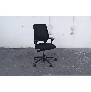 Drabert | Bureaustoel | Zwart | Mesh | Schuifzitting | BS352
