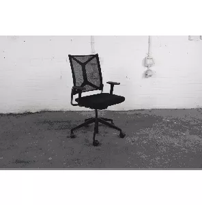 GIRSBERGER | Bureaustoel | Zwart | Mesh | Schuifzitting | BS353