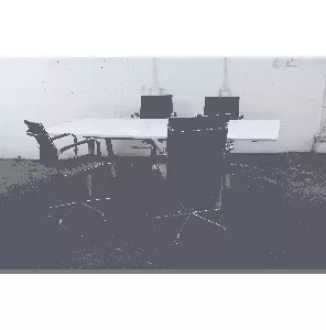 Vitra Joyn | Vergadertafel | Tweedehands | Wit blad | Wit frame | VT301