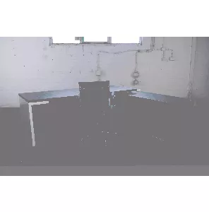 Directie set | Bureau/ kastje | Jong gebruikt | Kastanje blad | Hoogglans wit wand | OT299