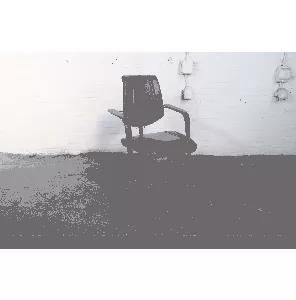 Hag | Vergaderstoel | Tweedehands | Zwart sledeframe | Zwart leder | VS359