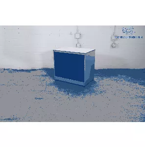 Ahrend | Roldeurkast | Tweedehands | Zilvergrijs/ antraciet | Ahorn topblad | 1 legbord | LK253