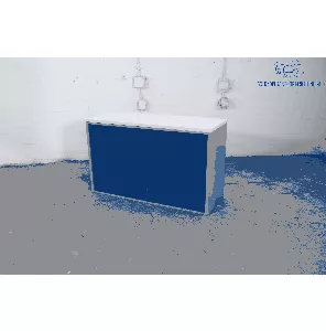 Ahrend | Roldeurkast | Tweedehands | Zilvergrijs/ antraciet | Ahorn topblad | 1 legbord | LK254