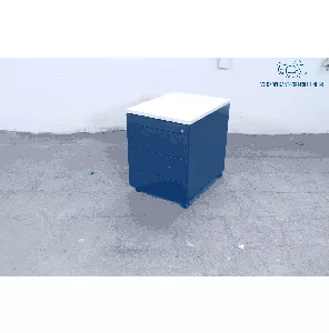 Aspa | Ladeblok | Tweedehands | Antraciet | Ahorn blad | 3 lades | LB358