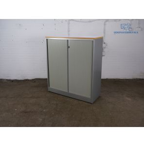 Tweedehands | Ahrend | Roldeurkast | MDF grijs blad | MK240