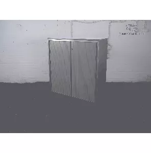 Tweedehands | Ahrend | Roldeurkast | MDF grijs blad | MK240