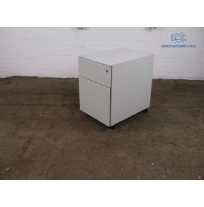 Tweedehands | Ladeblok | Lichtgrijs | 2 lades | LB282