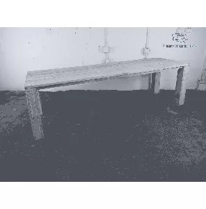 Tweedehands | Industriële tafel | Steigerhout | OT270