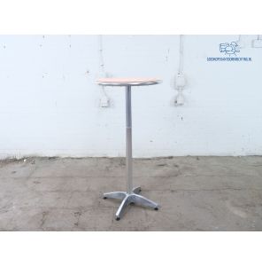 Statafel / bijzettafel | Tweedehands | Houten blad | OT277