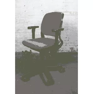 Ahrend | Bureaustoel | Tweedehands | Rood gestoffeerd BS24