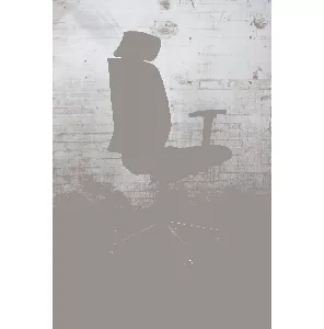 Bureaustoel | Jong gebruikt | Zwart gestoffeerd | BS162