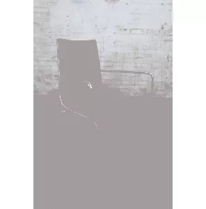 Vergaderstoel | Tweedehands | Rood | Chromen frame | VS116