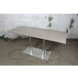 Sidetable | Tweedehands | Bardolino blad | Verchroomd frame | OT210