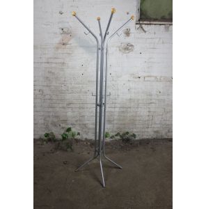 Kapstok | Tweedehands | Staand | Metaal | Zilvergrijs | SK07