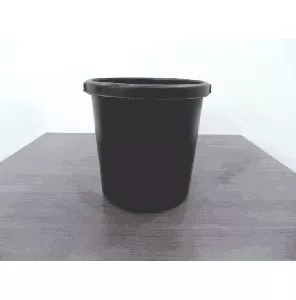 Afvalemmer | Tweedehands | Zwart | Kunststof | KI78