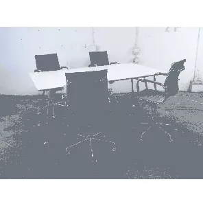 Lensvelt | Vergadertafel | Klaptafel | Tweedehands | Eiken blad | Verchroomd frame | VT261