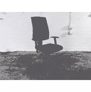 Bureaustoel | Jong gebruikt | Zwart | Schuifzitting | BS161