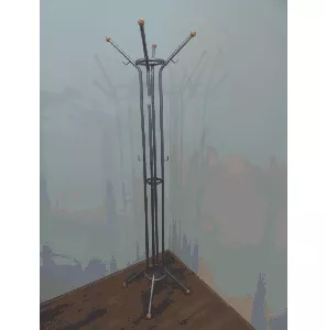 Kapstok | Tweedehands | Staand | Zilver | SK08