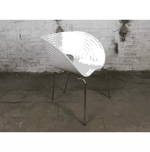 Vitra Tom Vac | Design | Kantinestoel | Tweedehands | Wit | KS221