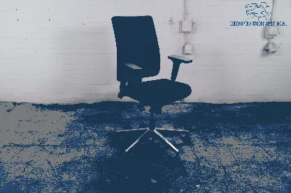 HJH Office | Bureaustoel | Tweedehands | Zwart gestoffeerd | Chromen frame | BS375