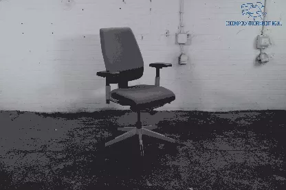 Giroflex68 | Bureaustoel | Tweedehands | Groen gestoffeerd | 4D armleggers | BS376