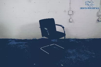 Lande | Vergaderstoel | Tweedehands | Verchroomd sledeframe | Zwart gestoffeerd | Met armleggers | VS367