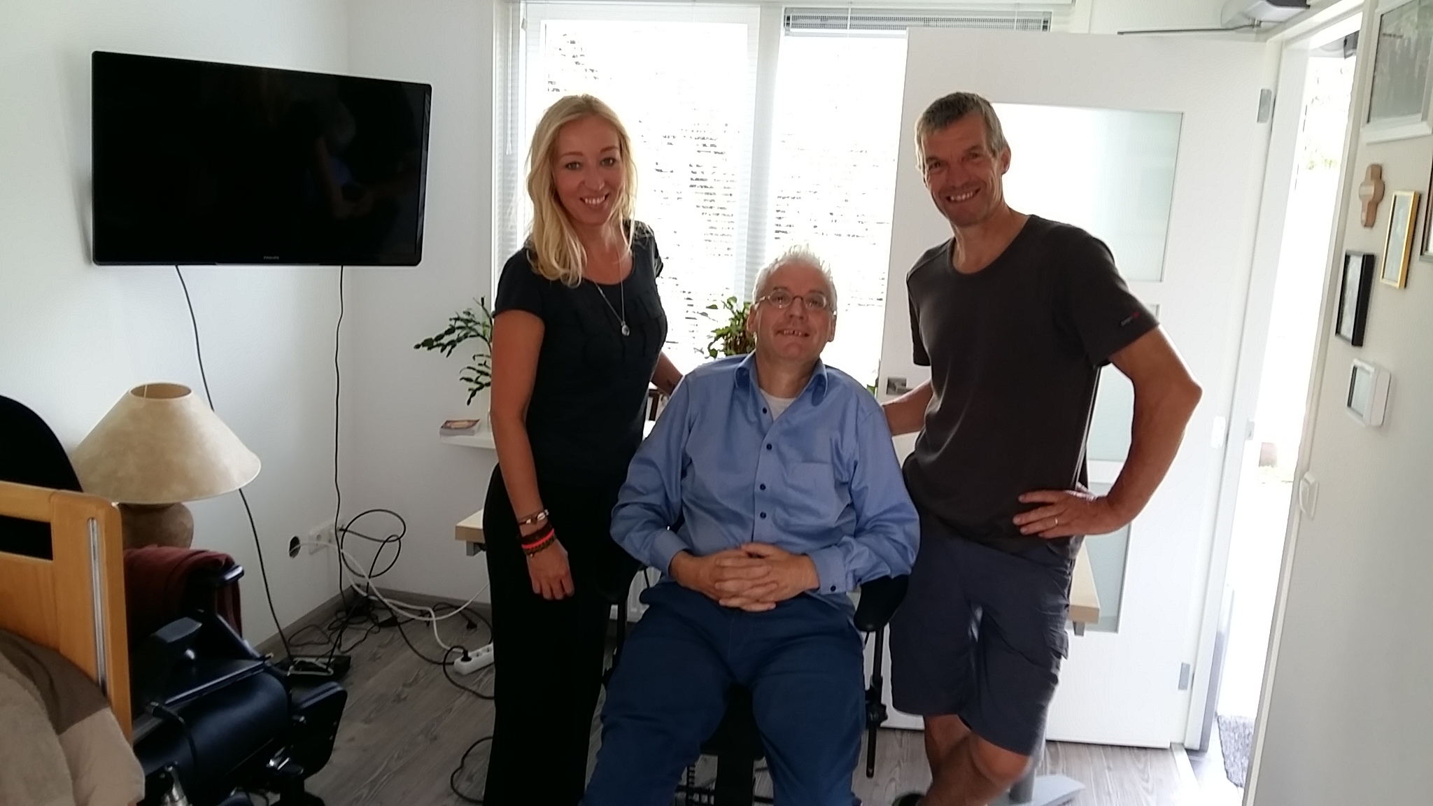 Verstelbaar bureau geleverd aan ALS-patiënt in Heerenveen